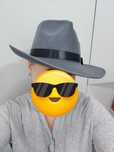 Kapelusz Fedora styl lata 20 30 Al Capone Gatsby Bogart