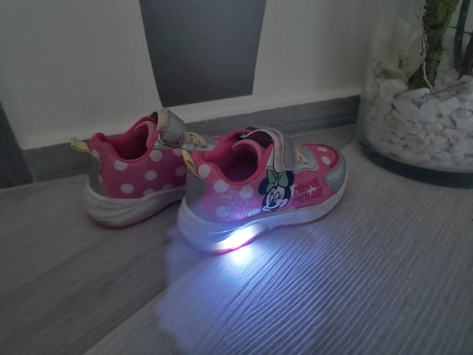 Adidasy świecące Mickey Minnie Disney jak nowe 24 CCC