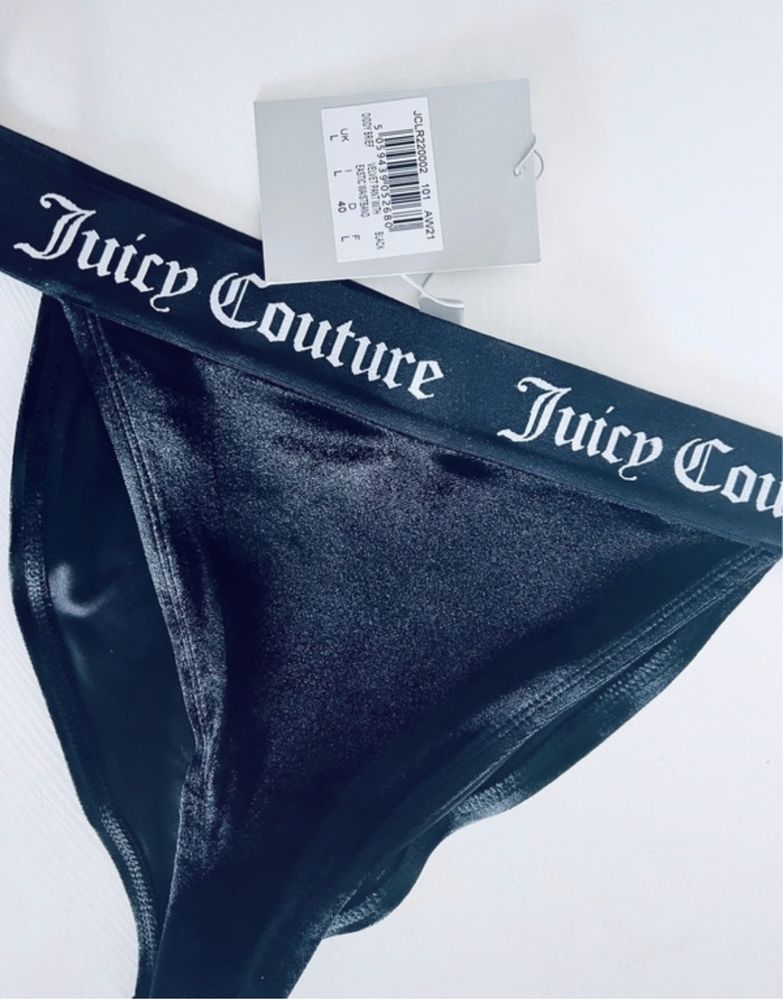 JUICY Couture Diddy Brief Figi Majtki L Nowe Metki Kąpielówki ##