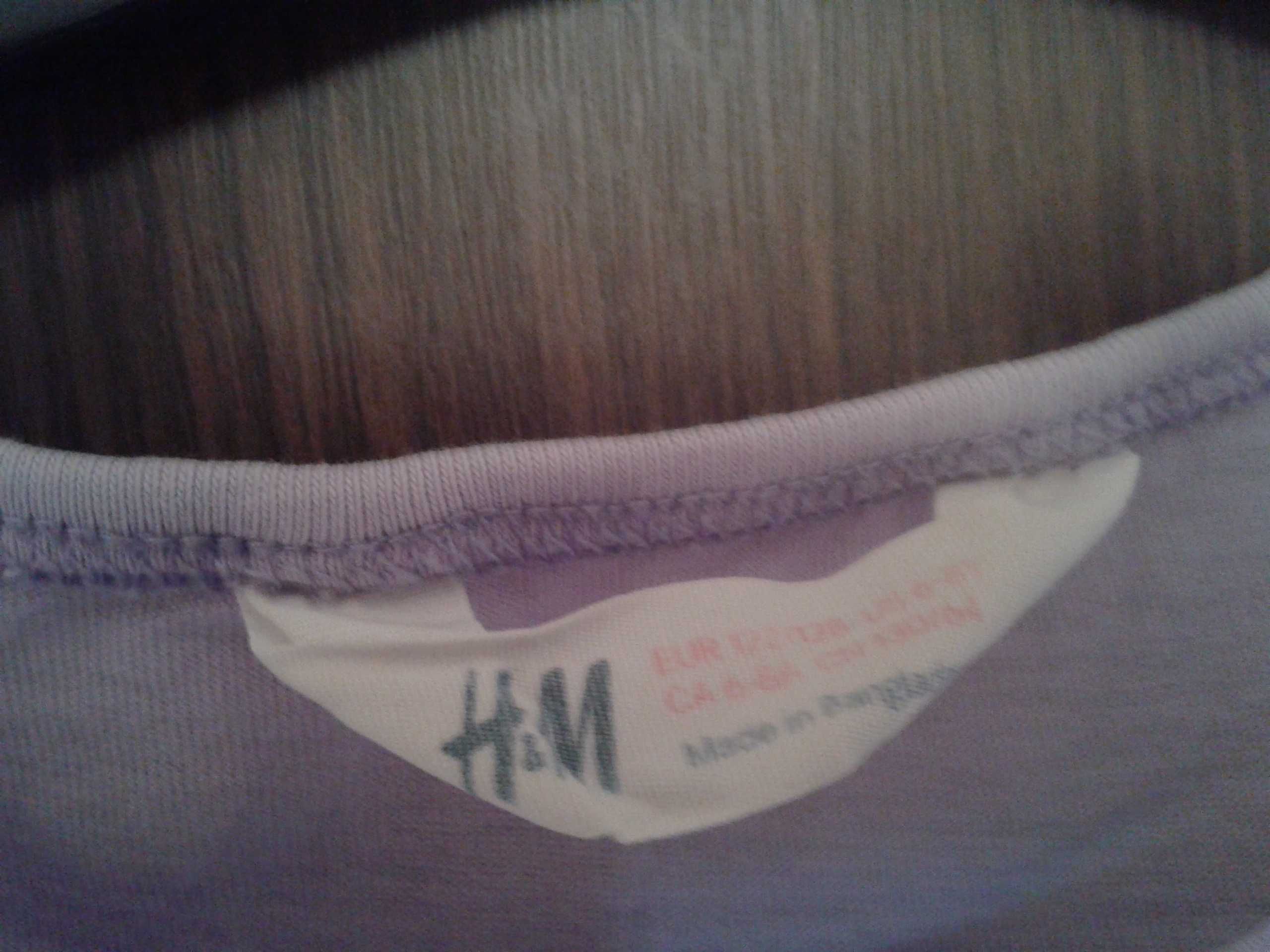 Koszulka dziewczęca 122/128 H&M