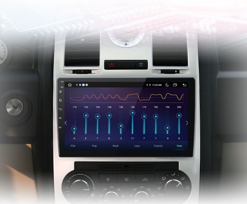 Radio Chrysler 300C Aspen 04-08 Android Auto CarPlay 8GB 256GB