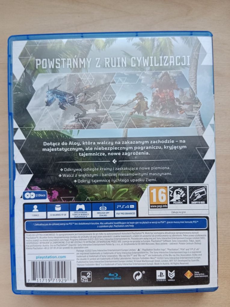Horizon forbidden west PS4