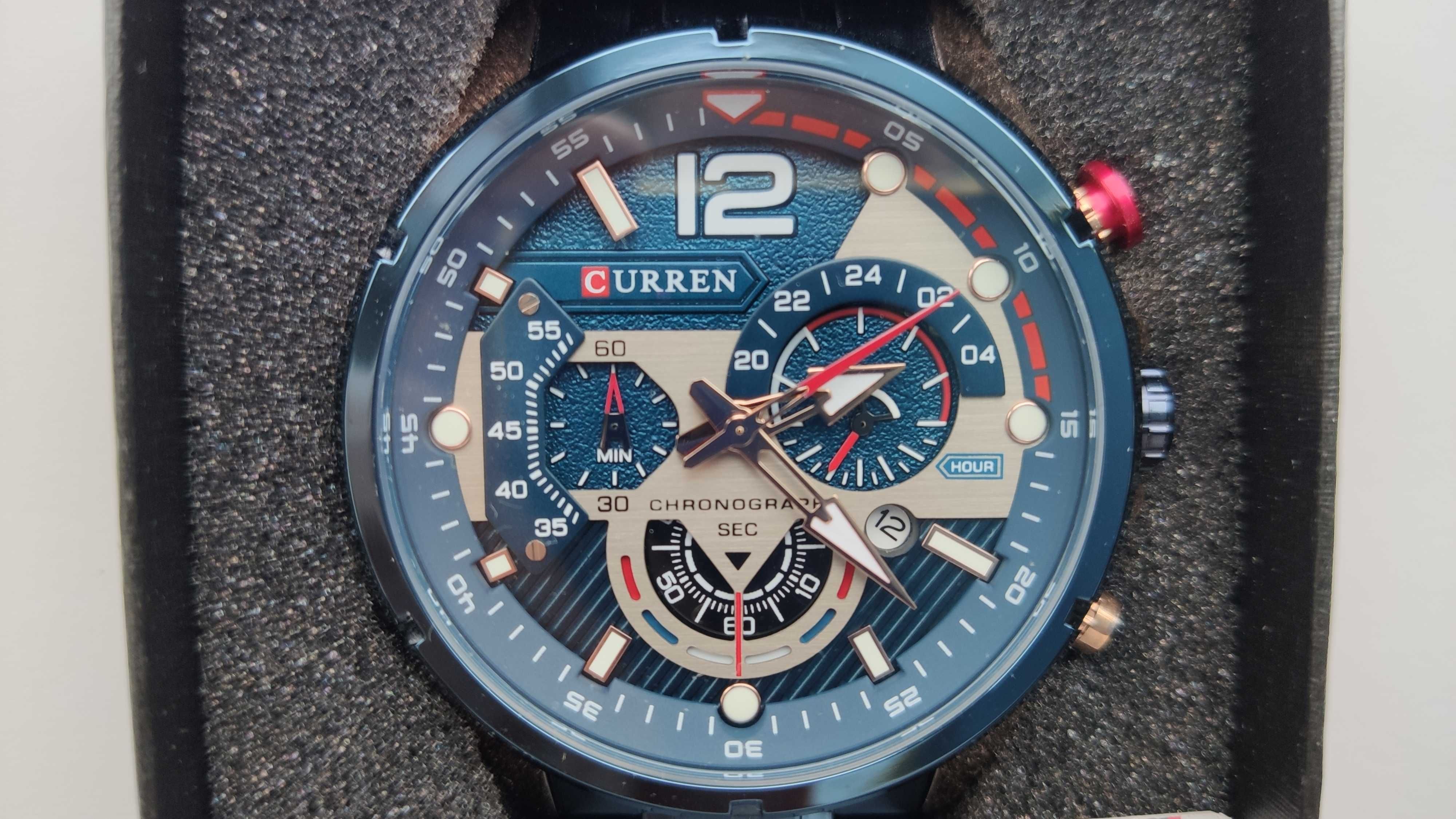 Мужские кварцевые часы CURREN модель 8395 купить недорого Киев Украина