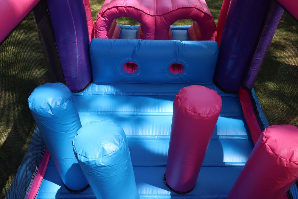 Insuflável Obstáculos Rosa  LOW COAST