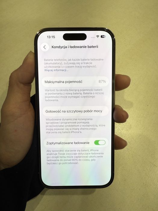 iPhone 14pro złoty/gold