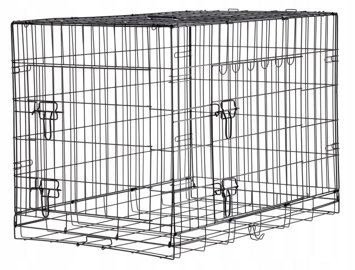 Klatka Kennelowa Kojec Transporter Dla Psa Kota 107x69x75,5cm Xxl Meta
