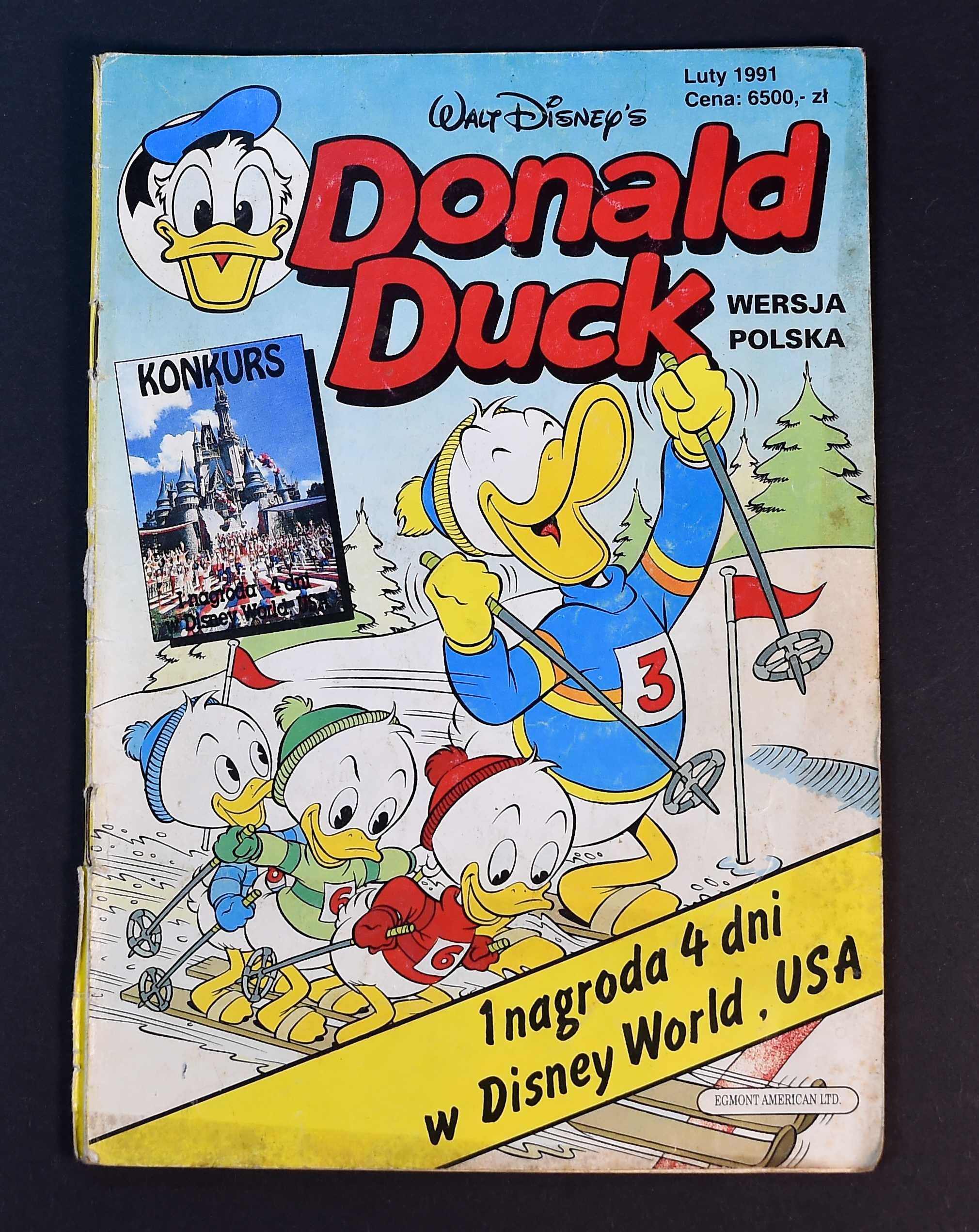 Komiks Disney Donald Duck Luty/1991