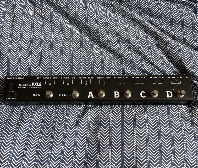 Контролер для гітарних педалей JOYO PXL8