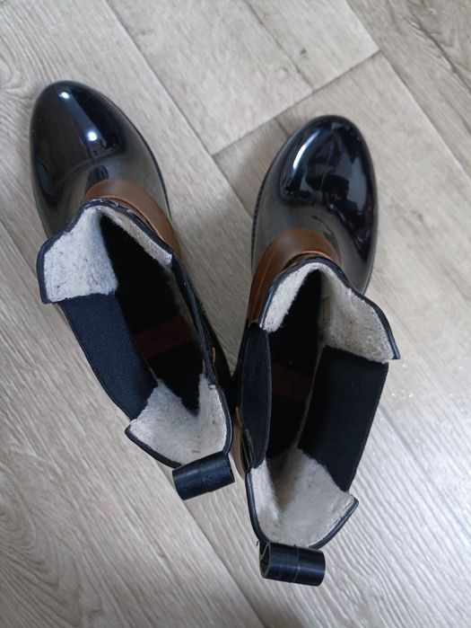 Резиновые женские ботинки Rieker, р 40 (39)