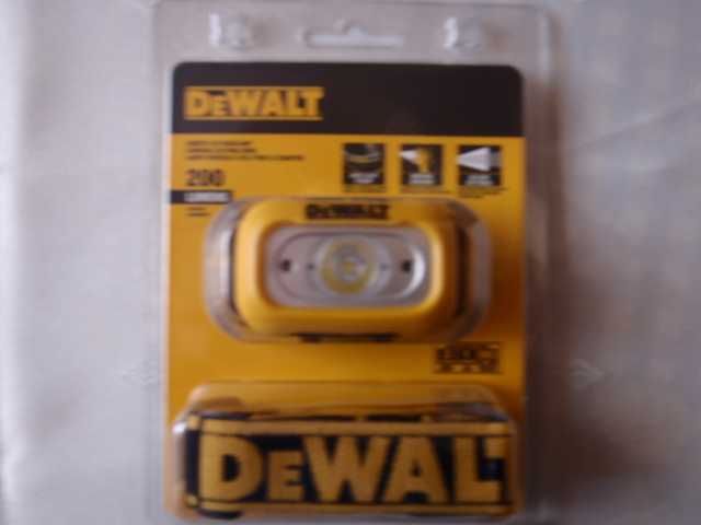 Lampka "czołówka" DeWalt DWHT81424, 200lumenów z sensorem ruchu