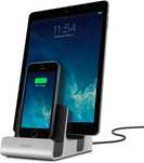 Зарядная док-станция Belkin F8J135, зарядний пристрій Apple Dual Light