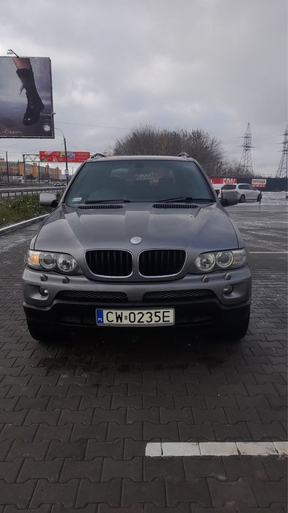 Капот BMW X5 E53 бампер крыло фара БМВ Х5 разборка шрот 4L