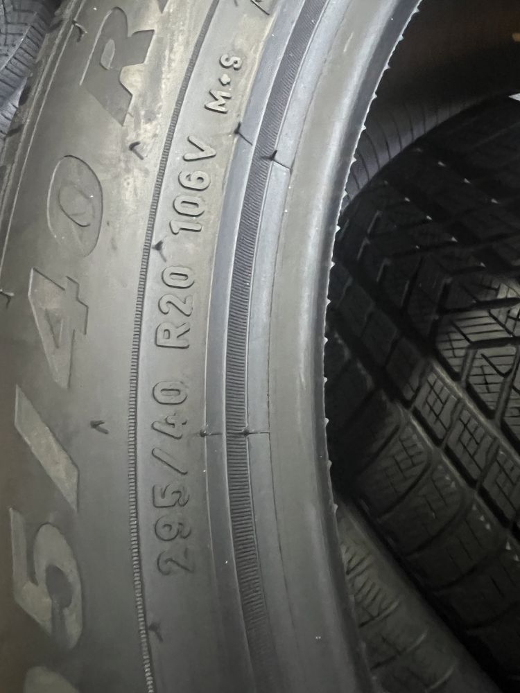 295/40/20+265/45/20 R20 Pirelli Scorpion Winter 4шт новые зима