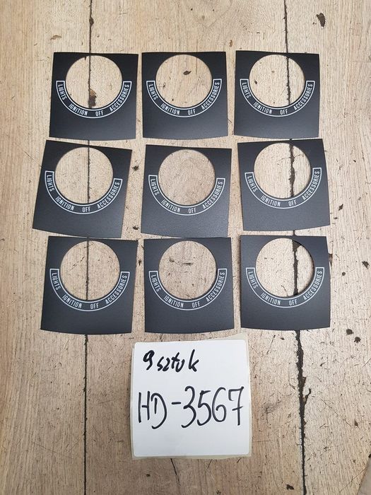 Naklejka pod stacyjkę MCS 900550 Harley Davidson Softail Dyna Fat Boy Heritage