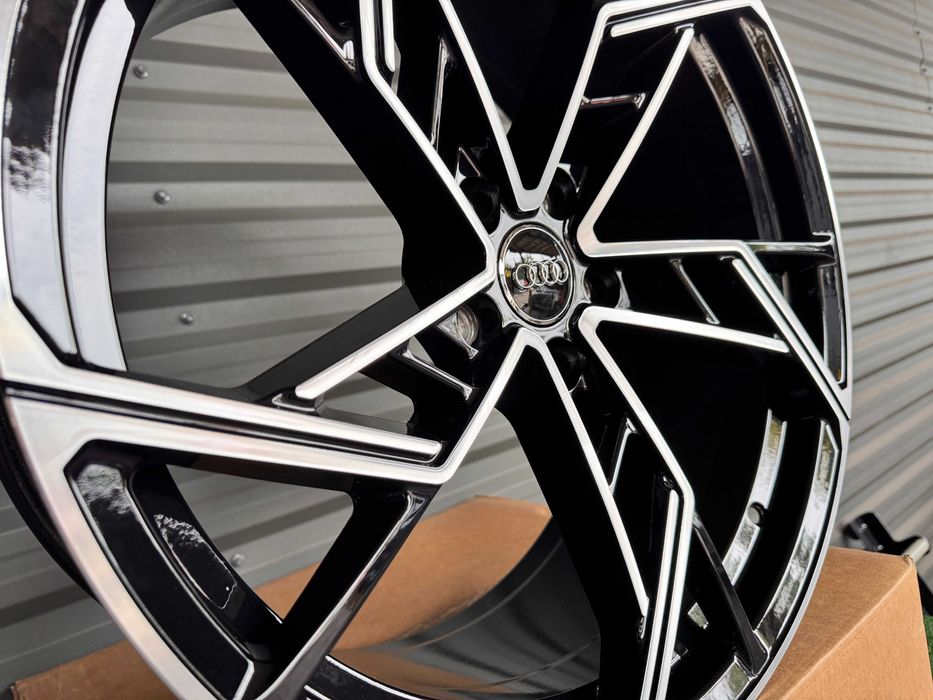 Нові Двадцятки на Q7 Q5 A4 A5 A6 A7 Sline Audi R20 5x112 титани ЧОРНІ