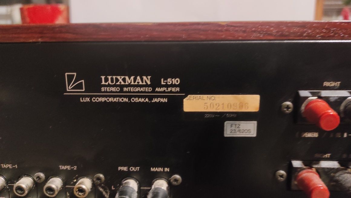 Luxman L-510 wzmacniacz ( do przeglądu)