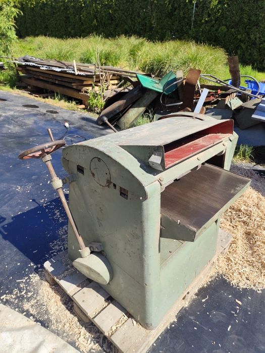 Grubościówka strugarka 60 cm 4 noże heblarka piła formatowa z podcinak