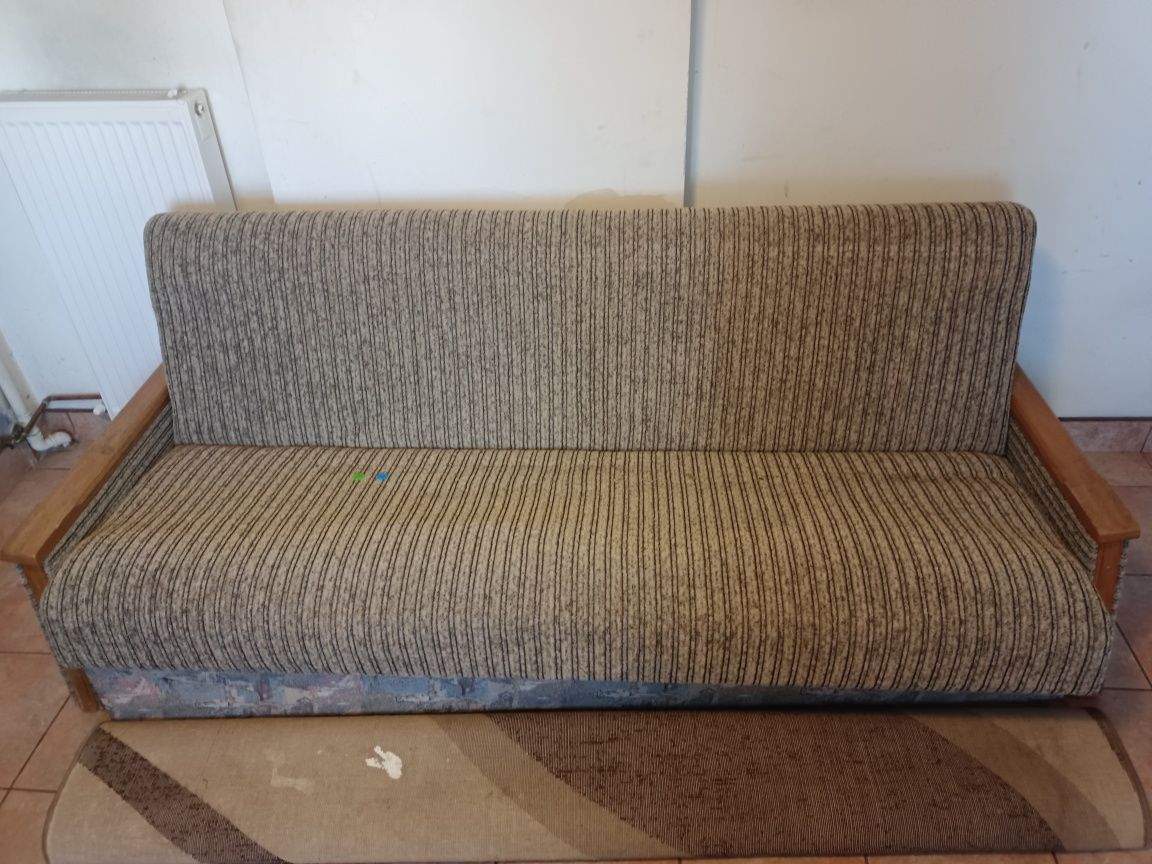 Tapczan Kanapa Sofa rozkładana używana 190x140cm