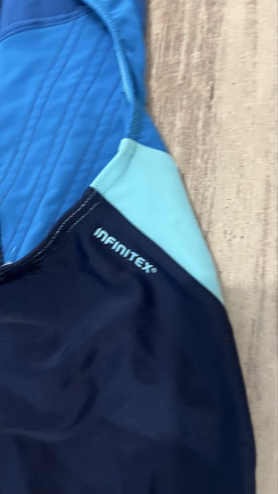 Kostium kąpielowy na basen dziewczynka Adidas 146 cm