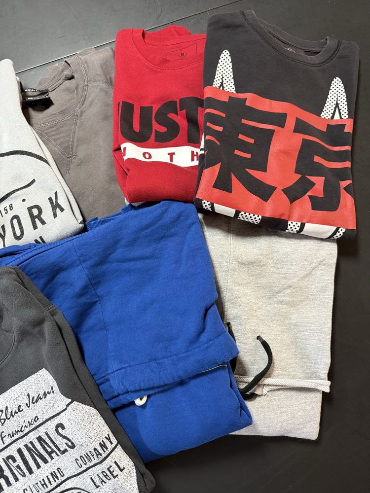 Conjunto 8 Camisolas Tam M (Zara, Smog, Jack Jones)