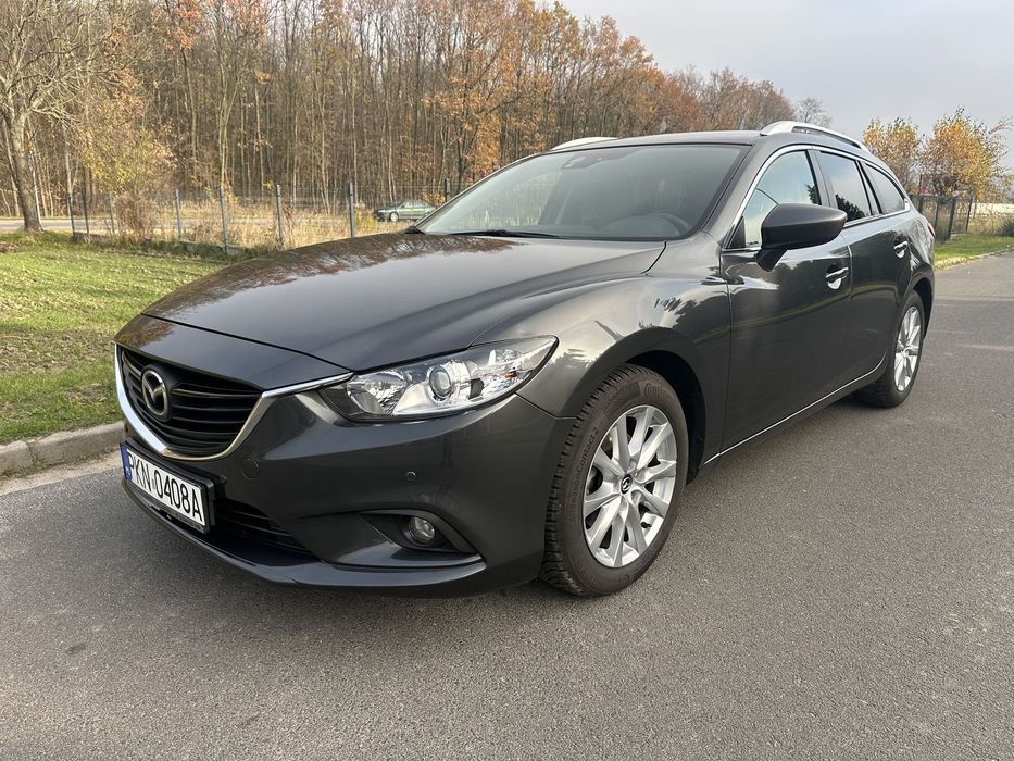 Mazda 6 FULL*135000 km*AUTOMAT*2.0 SKYactiv*165 KM*Pełen SERWIS*Bezwypadkowa*