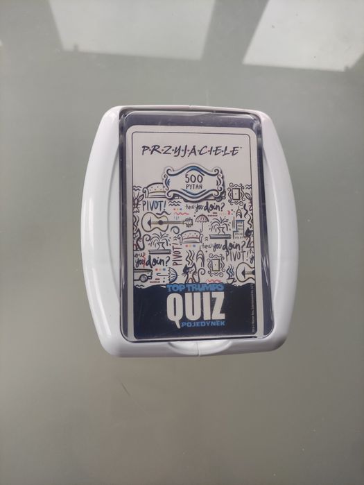 Gra Planszowa FRIENDS Przyjaciele Quiz 500 pytań Top Trumps