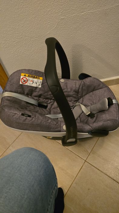 Carrinho de bebe completo + Nex to Me da Bebe comfort como novo