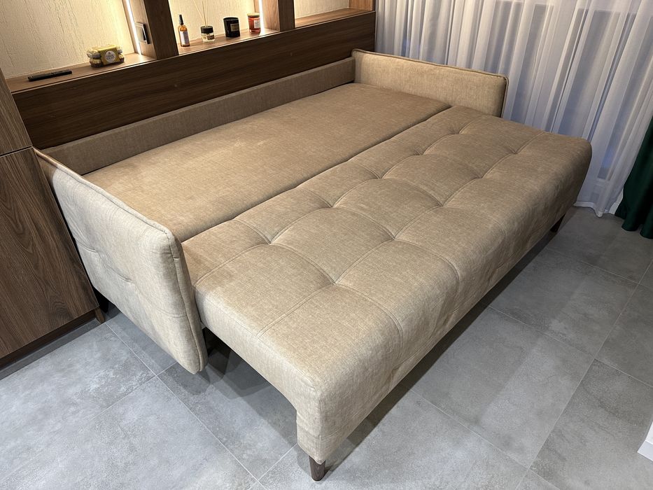 Диван розкладний Oliver Шик Галичина (світло-бежевий)