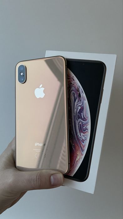 Iphone XS Gold Neverlock Батарея 100%