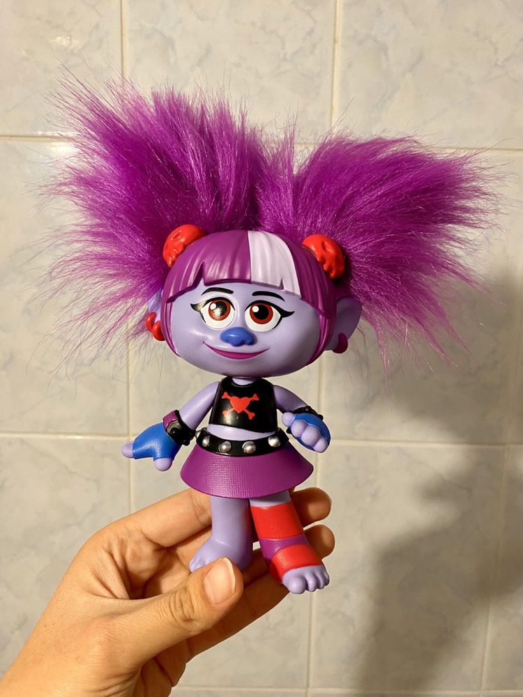 Коллекционная игрушка, кукла, статуэтка тролль Вал Hasbro