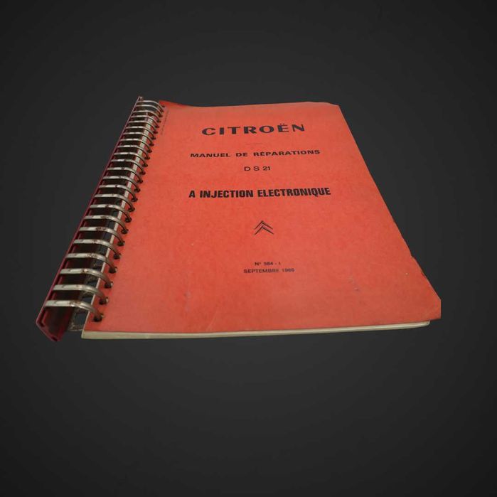 Instrukcja Citroën DS21 francuski podręcznik serwisowy 1969 j5/061488