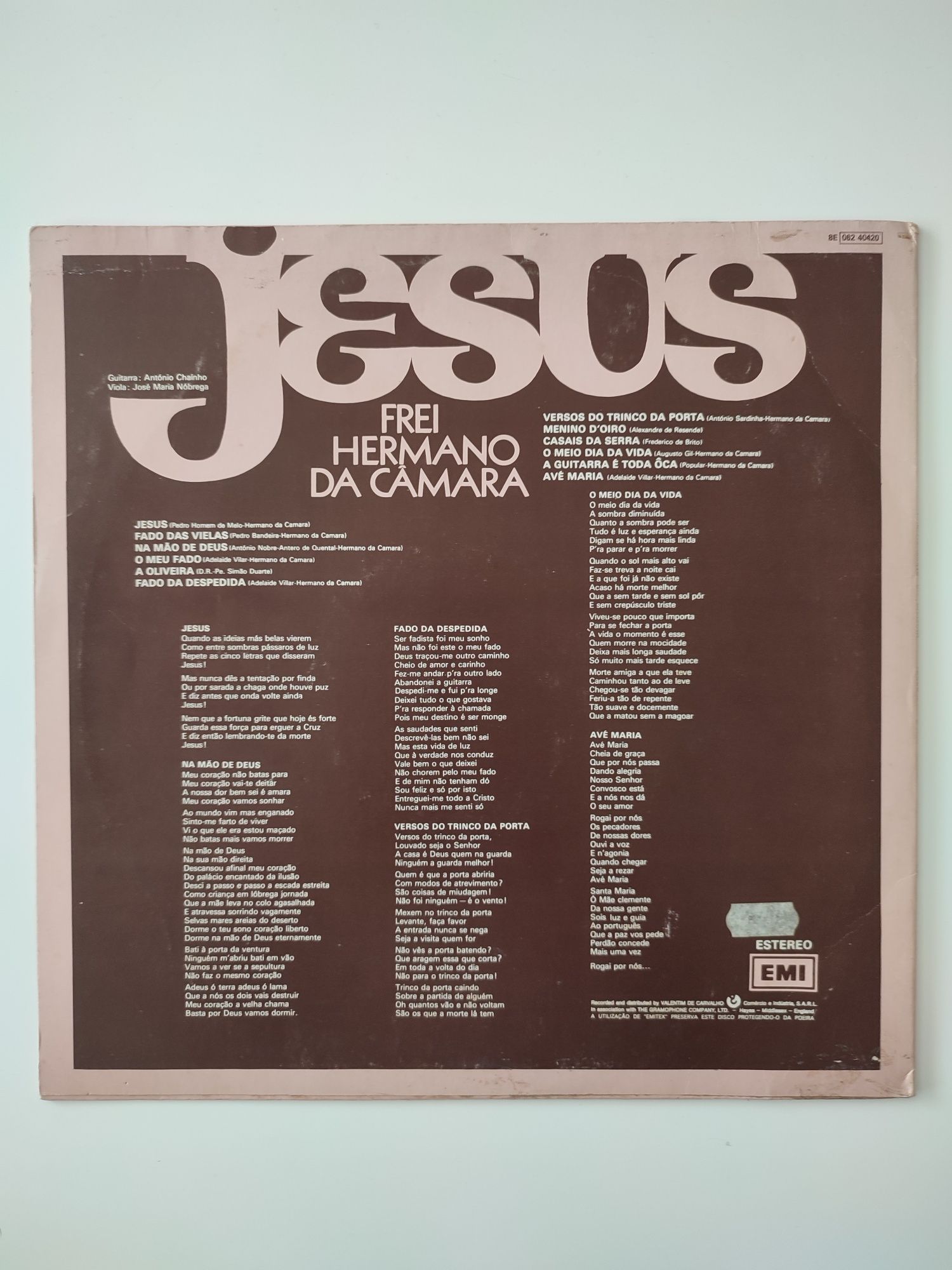 Disco vinil LP - Frei Hermano da Câmara