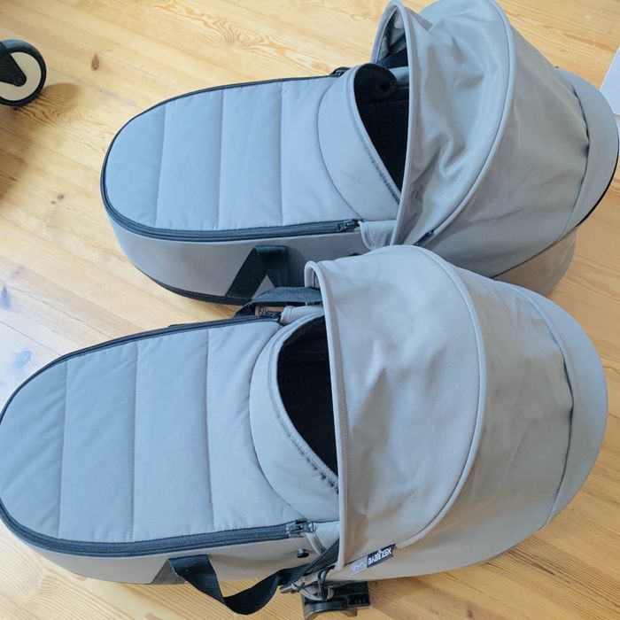 Alcofa YoYo cinza, com adaptadores