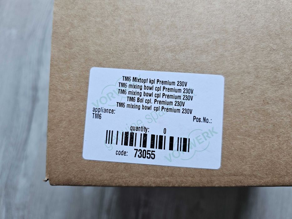 Copo Bimby TM6 - Conjunto completo em embalagem original selada