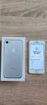 iPhone 7 Silver 128GB+słuchawki+pudełko+nowe szkło ochronne