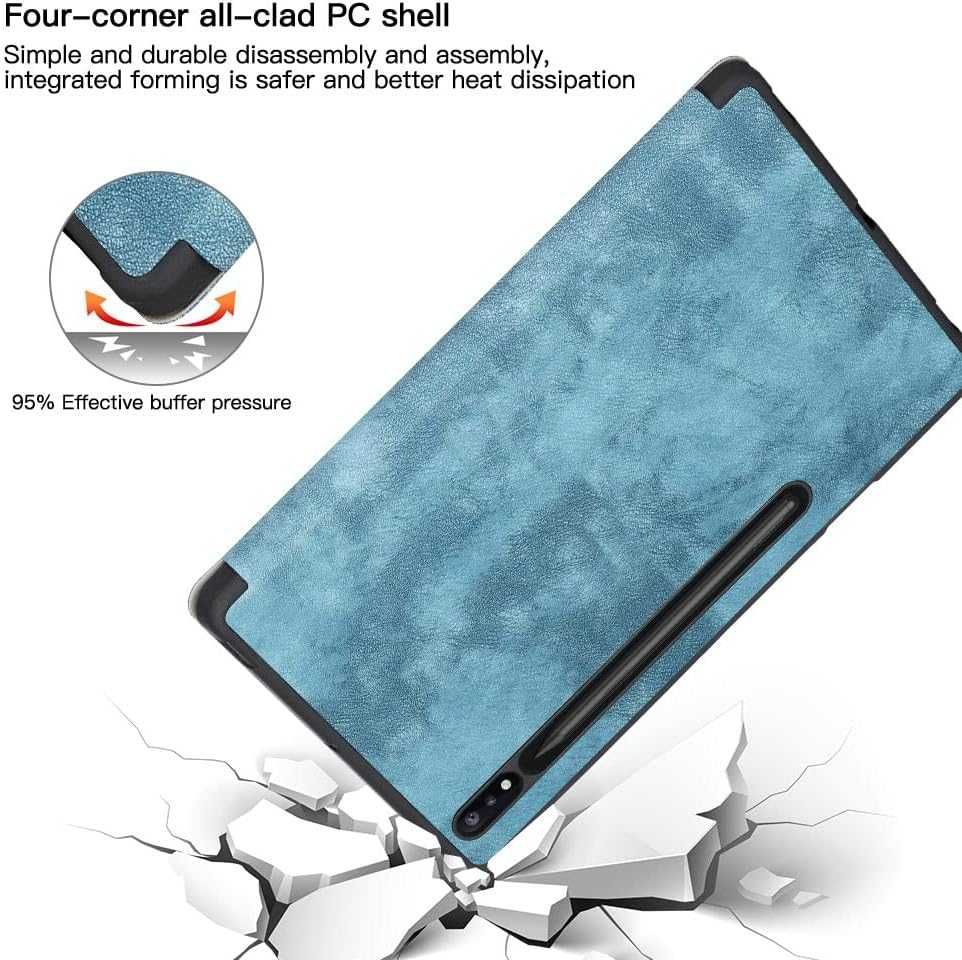 Eastcoo etui Samsung Galaxy Tab S8 Plus S7 Plus S7 FE 12.4 S PEN