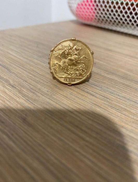 Anel libra, moeda 22k anel 19k NOVO 16g, qualquer tamanho