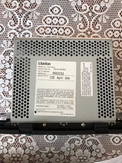 Radio Clarion PS-3138K-A