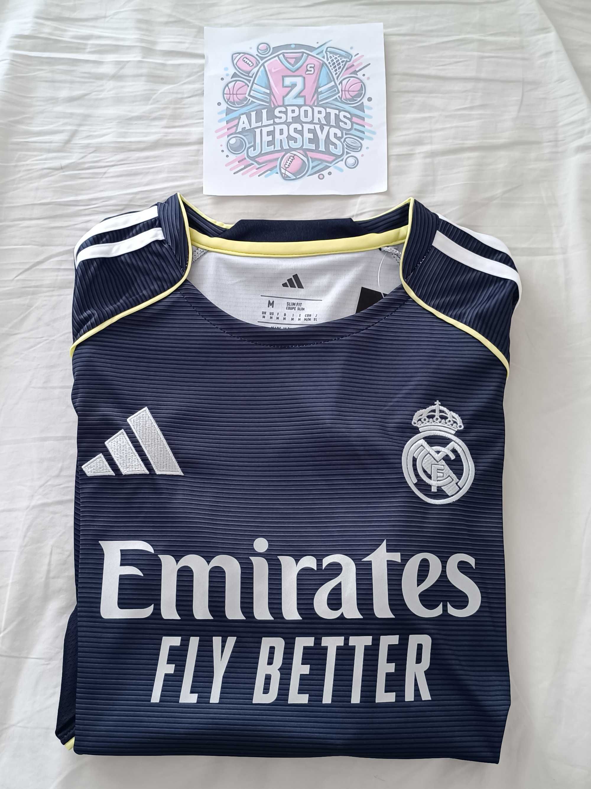 Real Madrid Equipamento Secundário - Temporada 25/26