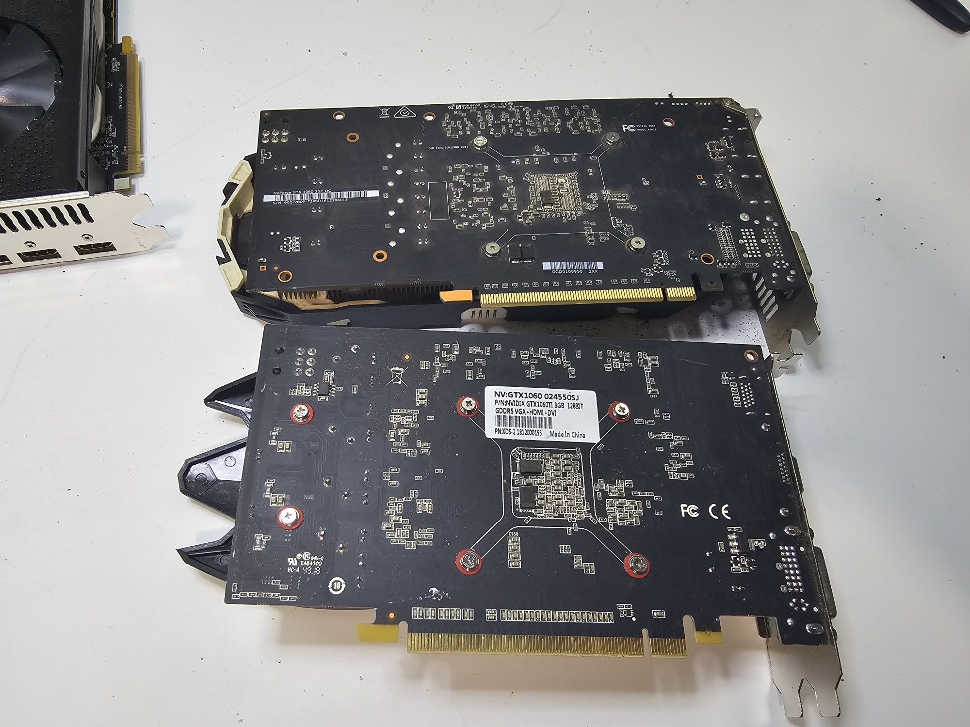 Відеокарта GeForce GTX 1060 3GT NVIDIA GTX1060TI 3GB 128BIT