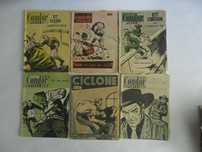 Alvo, Emílio Salgari, Ebal, Condor, Ciclone, Rio Bravo, Falcão