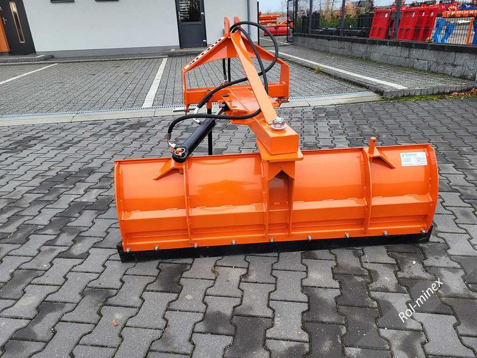 Wzmocniony Pług do śniegu OBROTOWY do Kuboty c330 c360 Transport