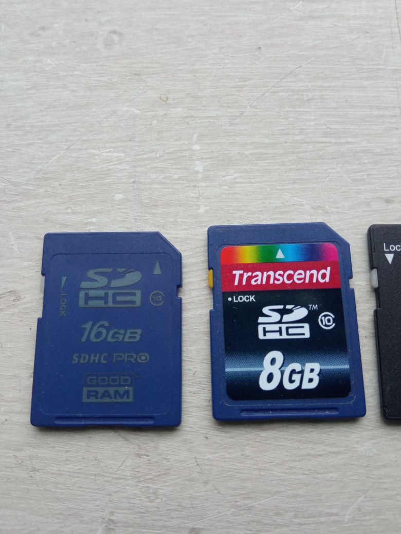 Карта памяти Transcend 8Gb 16Gb