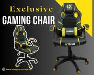 Fotel gamingowy dla Gracza Extreme EX Yellow