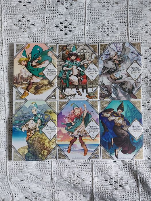 Манга Ательє Чаклунських Капелюхів 6 томів