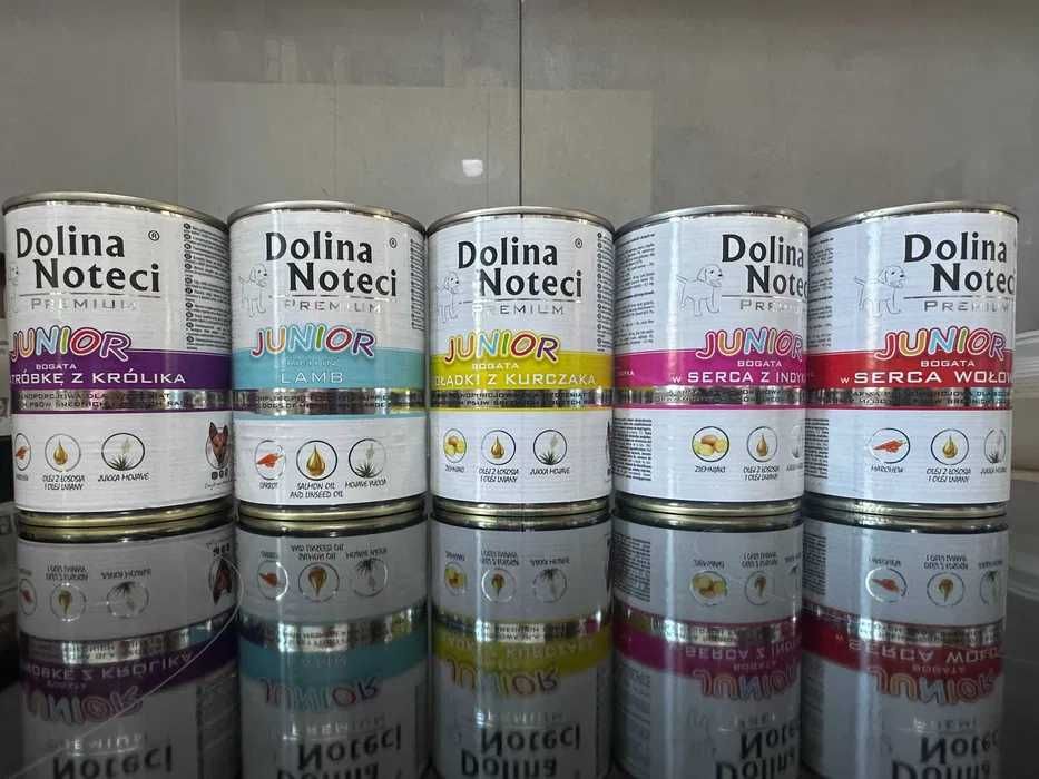Dolina Noteci Premium Junior mokra karma dla psa MIX 24x 400 g