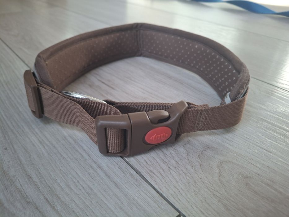 Zestaw dla większego psa: szelki Trixie rozmL, smycz Trixie, obroża, n