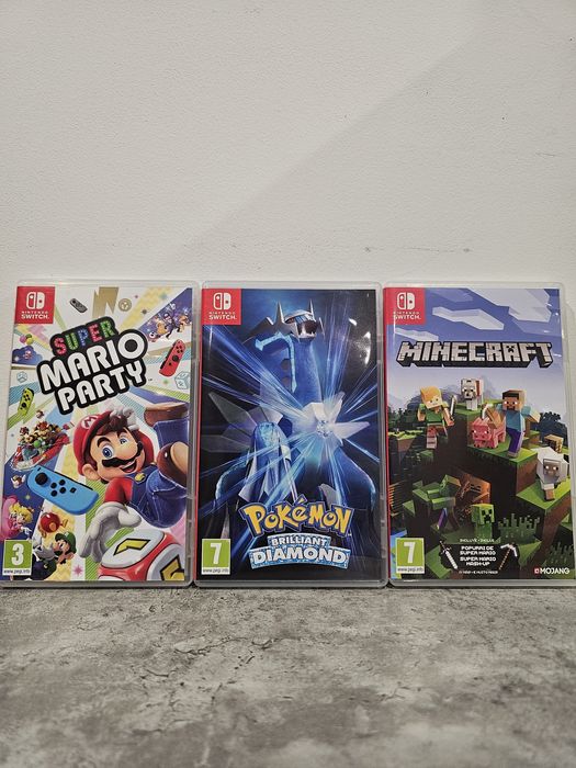 Conjunto jogos Nintendo Switch