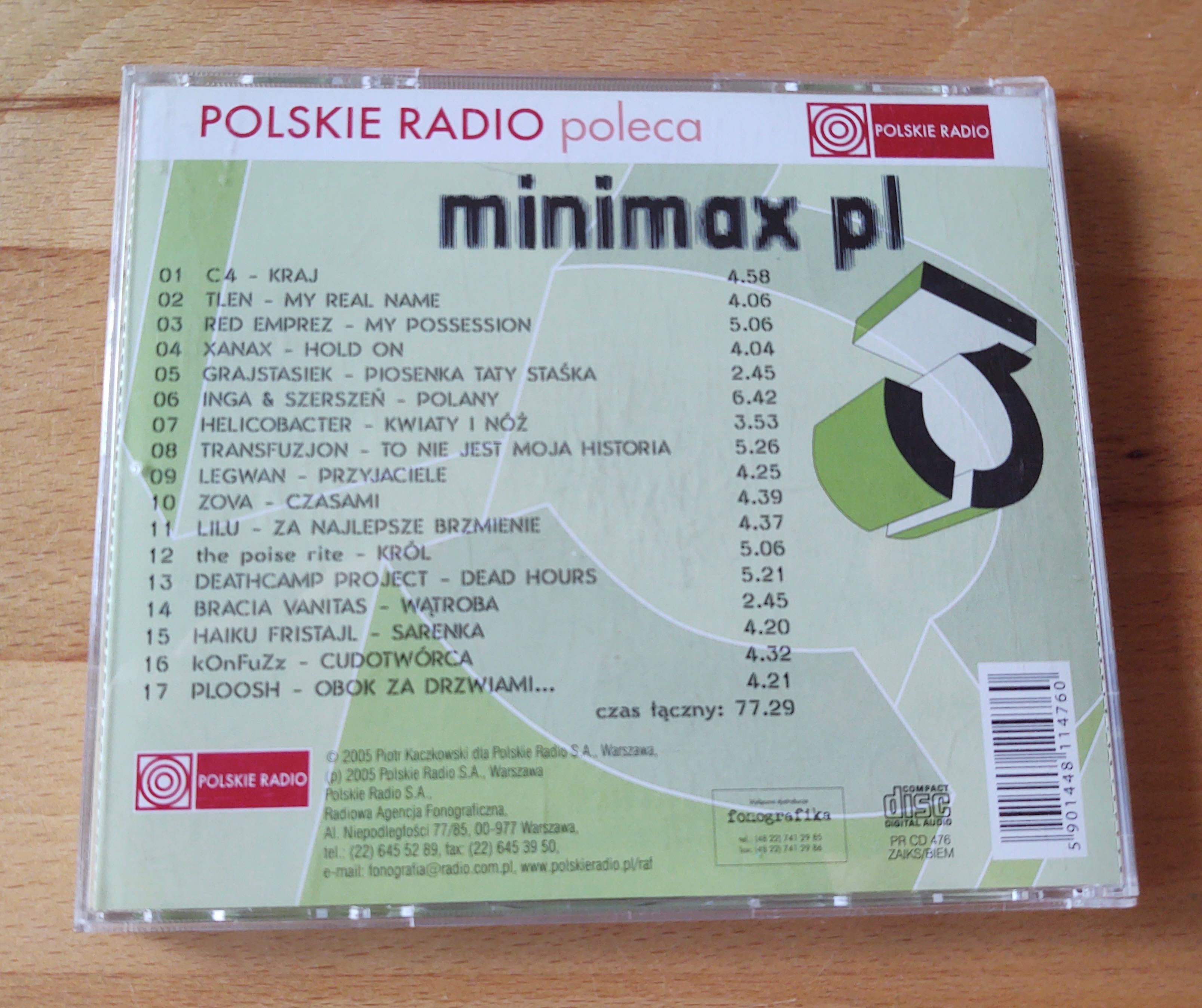 CD MINIMAX 3 - bardzo dobry stan