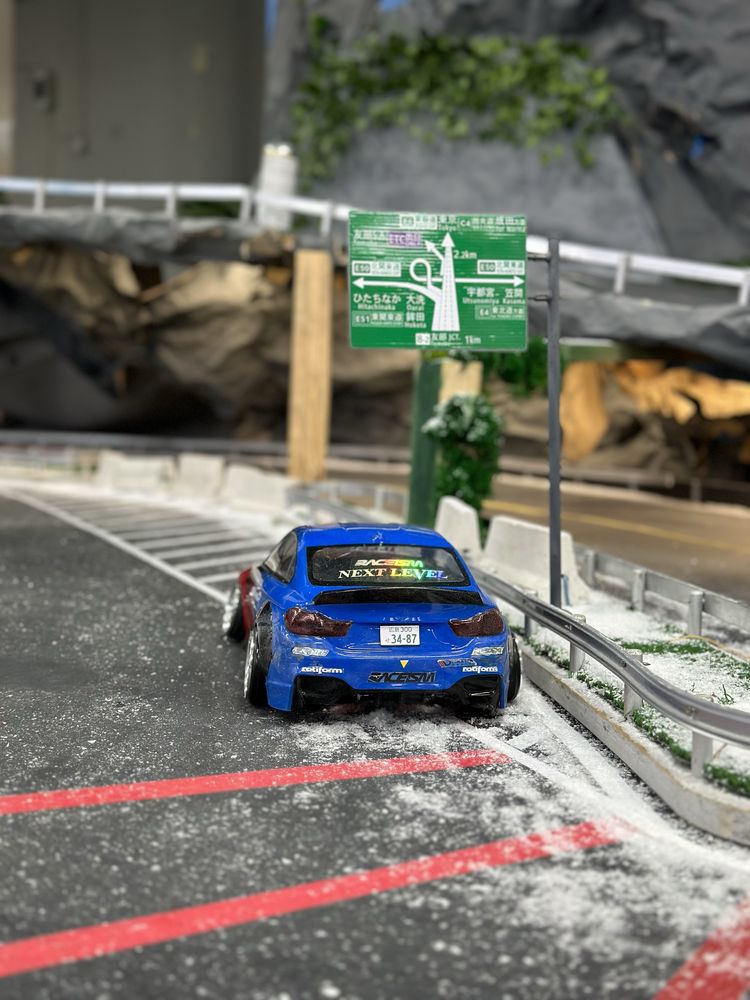 Karoseria 1/10 RC Drift Buda BMW M4 Kyza Raceism Ultrace